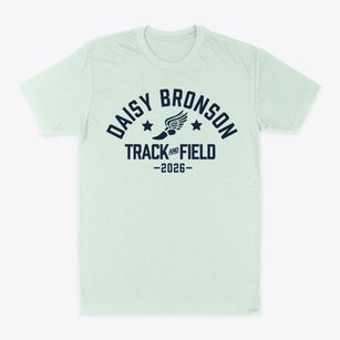Daisy Bronson Middle School Track and Field Classic Dad T-Shirt