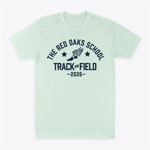 The Red Oaks School Track and Field Classic Dad T-Shirt