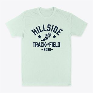 Hillside Elementary School Track and Field Classic Dad T-Shirt