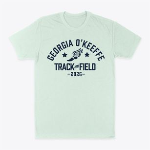 Georgia O'keeffe Elementary School Track and Field Classic Dad T-Shirt