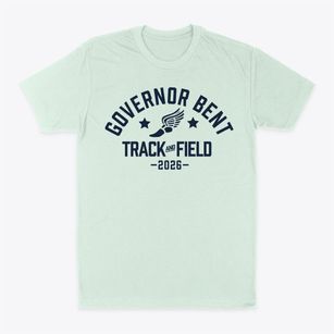 Governor Bent Elementary School Track and Field Classic Dad T-Shirt