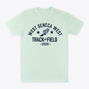 West Seneca West Elementary School Track and Field Classic Dad T-Shirt