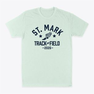 Saint Mark Lutheran School Track and Field Classic Dad T-Shirt