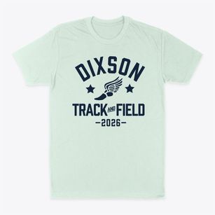 Carl L Dixson Primary School Track and Field Classic Dad T-Shirt