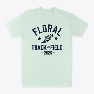 Floral Park Bellerose School Track and Field Classic Dad T-Shirt