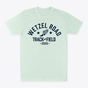 Wetzel Road Elementary School Track and Field Classic Dad T-Shirt