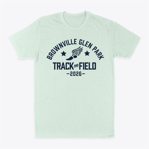 Brownville Glen Park Elementary School Track and Field Classic Dad T-Shirt
