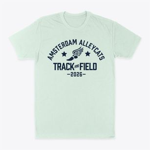 Amsterdam Alleycats Track and Field Classic Dad T-Shirt