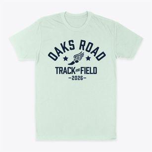 Oaks Road Elementary School Track and Field Classic Dad T-Shirt