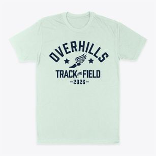Overhills Middle School Track and Field Classic Dad T-Shirt