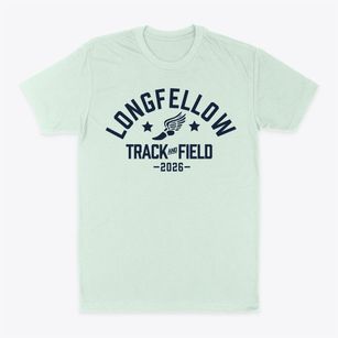 Longfellow Math Science Magnet School Track and Field Classic Dad T-Shirt