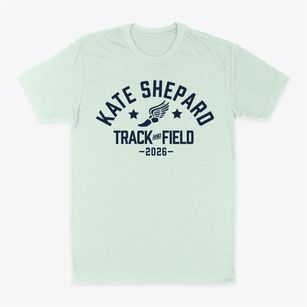 Kate Shepard Elementary School Track and Field Classic Dad T-Shirt