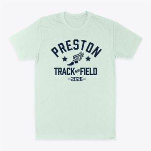 Preston Elementary School Track and Field Classic Dad T-Shirt