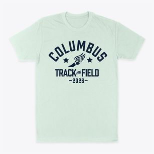 Columbus Junior High School Track and Field Classic Dad T-Shirt