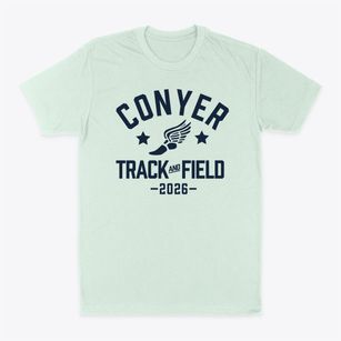 Conyer Elementary School Track and Field Classic Dad T-Shirt