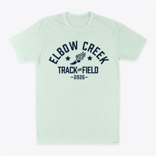 Elbow Creek Elementary School Track and Field Classic Dad T-Shirt