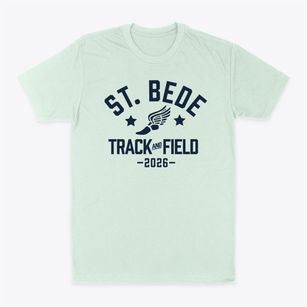 Saint Bede School Track and Field Classic Dad T-Shirt