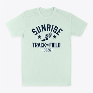 Sunrise Elementary School Track and Field Classic Dad T-Shirt