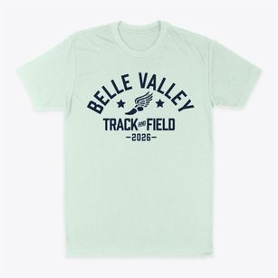 Belle Valley School Track and Field Classic Dad T-Shirt