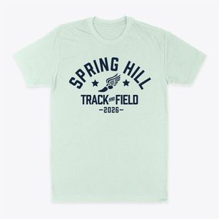 Spring Hill Elementary School Track and Field Classic Dad T-Shirt