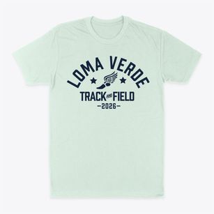 Loma Verde Elementary School Track and Field Classic Dad T-Shirt