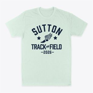 Sutton Elementary School Track and Field Classic Dad T-Shirt
