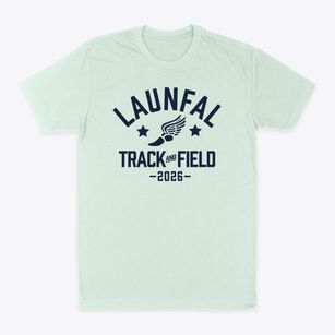 Launfal School Track and Field Classic Dad T-Shirt