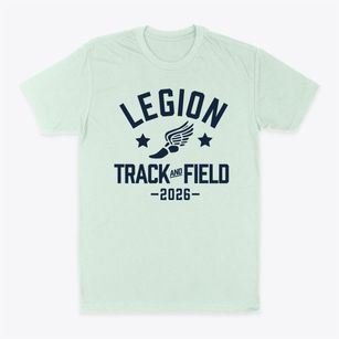 Legion Collegiate Academy Track and Field Classic Dad T-Shirt