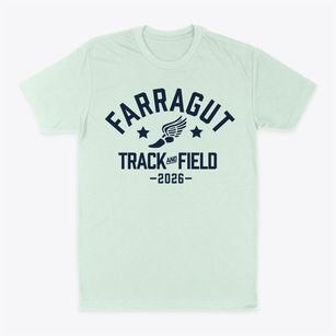 Farragut High School Track and Field Classic Dad T-Shirt