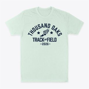 Thousand Oaks Elementary School Track and Field Classic Dad T-Shirt