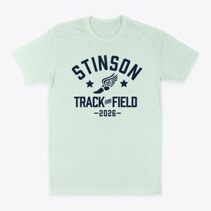 Stinson Middle School Track and Field Classic Dad T-Shirt