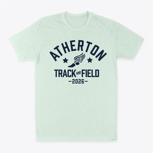 Atherton Elementary School Track and Field Classic Dad T-Shirt