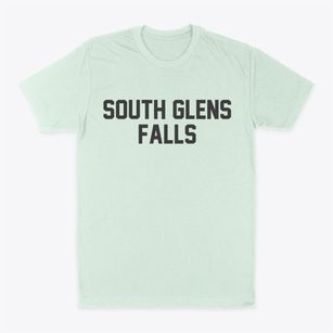 South Glens Falls New York Classic Block Classic Dad T-Shirt