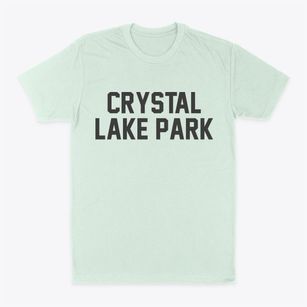 Crystal Lake Park Missouri Classic Block Classic Dad T-Shirt