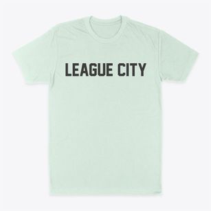 League City Texas Classic Block Classic Dad T-Shirt