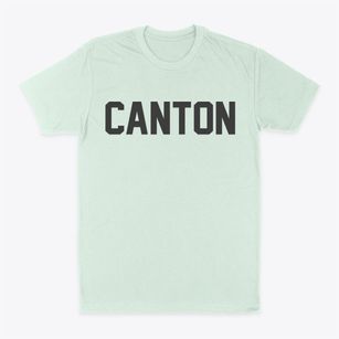 Canton Connecticut Classic Block Classic Dad T-Shirt