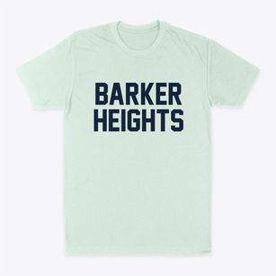 Barker Heights North Carolina Classic Block Classic Dad T-Shirt