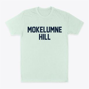 Mokelumne Hill California Classic Block Classic Dad T-Shirt