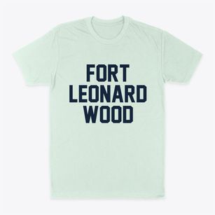 Fort Leonard Wood Missouri Classic Block Classic Dad T-Shirt