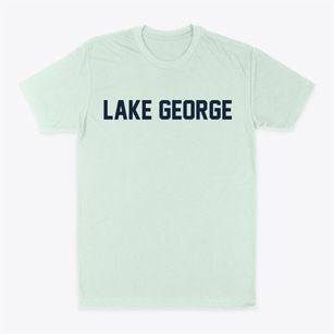 Lake George Minnesota Classic Block Classic Dad T-Shirt