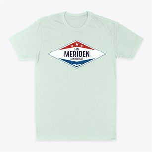 Meriden Connecticut Diamond Star Classic Dad T-Shirt