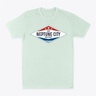 Neptune City New Jersey Diamond Star Classic Dad T-Shirt