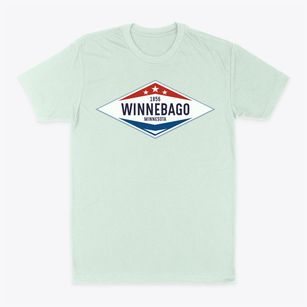 Winnebago Minnesota Diamond Star Classic Dad T-Shirt