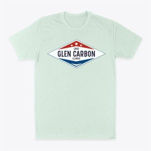 Glen Carbon Illinois Diamond Star Classic Dad T-Shirt