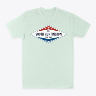 South Huntington New York Diamond Star Classic Dad T-Shirt