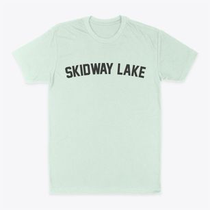 Skidway Lake Michigan Classic Curve Classic Dad T-Shirt