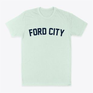 Ford City California Classic Curve Classic Dad T-Shirt