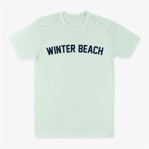 Winter Beach Florida Classic Curve Classic Dad T-Shirt
