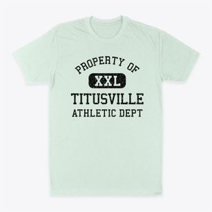 Titusville Pennsylvania Athletic Dept Classic Dad T-Shirt