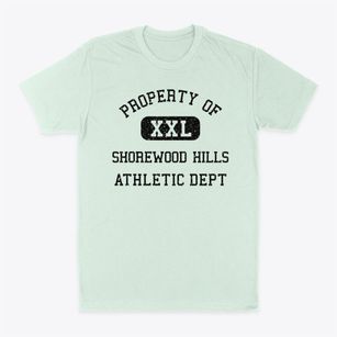Shorewood Hills Wisconsin Athletic Dept Classic Dad T-Shirt